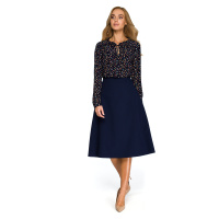 Stylove Sukně S133 Navy Blue