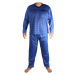 Standa pyžamo pánské dlouhé V2401 tmavě modrá