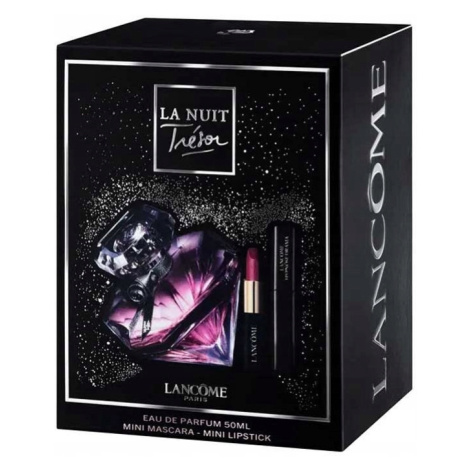 Lancôme La Nuit Trésor - EDP 50 ml + mini rtěnka L´Absolu Rouge Matte + řasenka Hypnose Drama Ex