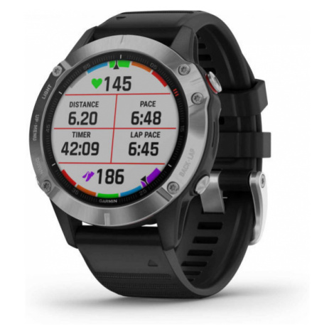 Garmin FENIX6 GLASS Multisportovní hodinky, černá, velikost