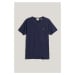 TRIČKO GANT SLIM SHIELD V-NECK T-SHIRT EVENING BLUE