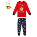 Chlapecké pyžamo KUGO MP3837, červená Barva: Červená