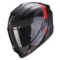 SCORPION EXO-1400 Moto přilba CARBON AIR DRIK černo/červená