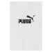 Dětské bavlněné tričko Puma Ess Tape Tee B bílá barva, s potiskem