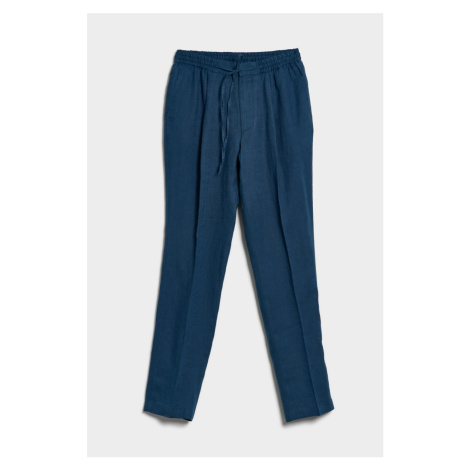 Kalhoty manuel ritz trousers modrá