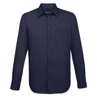 SOĽS Baltimore Fit Pánská košile s dlouhým rukávem SL02922 Dark blue