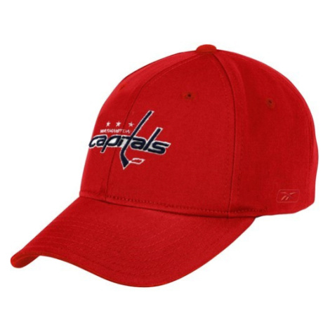 Washington Capitals čepice baseballová kšiltovka FaceOff Slouch red Reebok