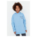 Trendyol Light Blue Great Wave Licensed Printed Boy Knitted Thick Sweatshirt