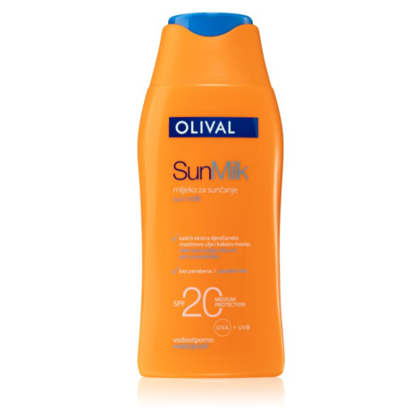 Olival Sun Milk opalovací mléko SPF 20 200 ml