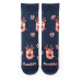 Dětské ponožky Prasátko v zimě Fusakle
