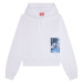 Mikina diesel f-reggy-hood-l2 sweat-shirt bílá