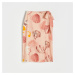 Reserved - Midi sukně s příměsí lnu - Vícebarevná