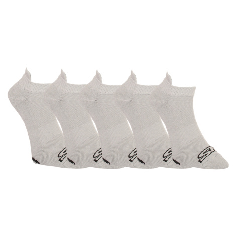 5PACK ponožky Styx nízké šedé (5HN1062)