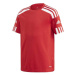 adidas SQUADRA 21 JERSEY Chlapecký fotbalový dres, červená, velikost
