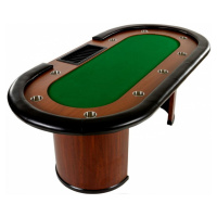Tuin Royal Flush 32443 XXL pokerový stůl, 213 x 106 x 75cm, zelená