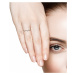 Anna Grace prstýnek Silver Sparkle Crystal 45 - 18 mm