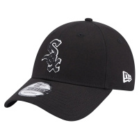 New-Era Team Outline 9FORTY Chicago White Sox Cap Černá