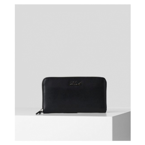 Peněženka Karl Lagerfeld K/Signature Cont Zip Wallet