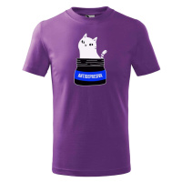 DOBRÝ TRIKO Dětské tričko s kočkou ANTIDEPRESIVA