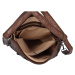 Módní dámský koženkový kabelko-batoh Flora, coffee