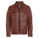 Bunda camel active leather blouson brown2