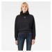 G-STAR Sweatshirt - High turtle neck loose wmn black