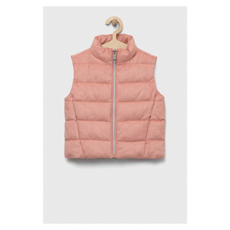Dětská vesta Guess růžová barva