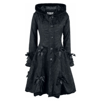 Poizen Industries Alice Rose Coat Dámský kabát černá