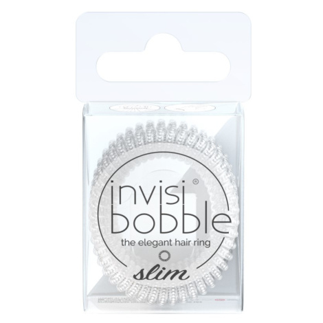 Invisibobble Tenká spirálová gumička do vlasů Slim Mother of Chrome 3 ks
