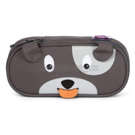 Dětský penál Affenzahn Pencil Case Dog David-grey