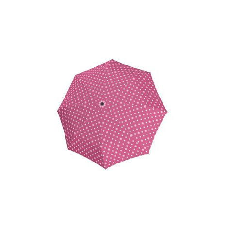 Doppler Kids Maxi Dots - dětský holový deštník, růžová, plná barva růžová