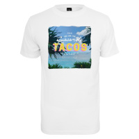 Pánské tričko krátký rukáv // Mister Tee / Tacos Tee white