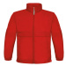 B&amp;C Jacket Sirocco Dětská jarní bunda JK950 Red