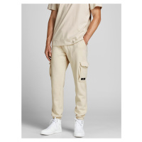 Pánské tepláky Jack & Jones Beige