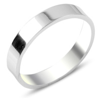OLIVIE Snubní stříbrný prsten 5697