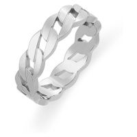 Troli Stylový ocelový prsten 59 mm
