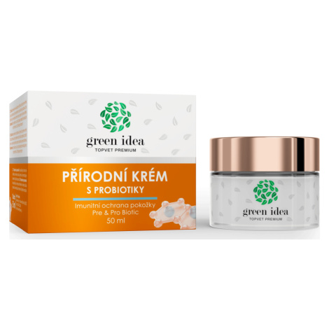 Krém přírodní s probiotiky GREEN IDEA, 50 ml