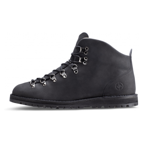 Vasky Highland Black - Dámské kožené kotníkové turistické boty černé - podzimní / zimní obuv | č