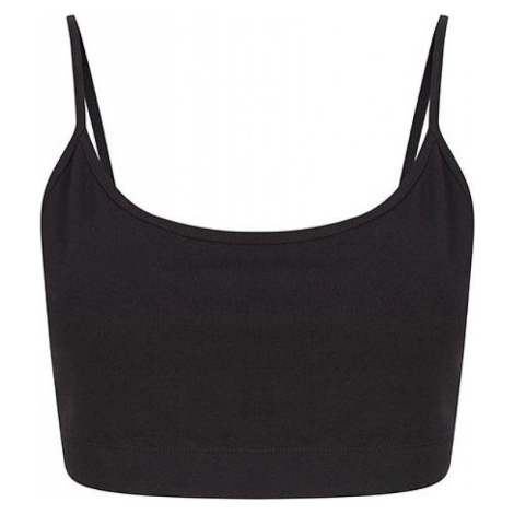 SF Women Dámské udržitelné fashion crop top tílko s dvojitou přední vrstvou