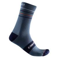 CASTELLI Cyklistické ponožky klasické - ENDURANCE 15 - vícebarevná