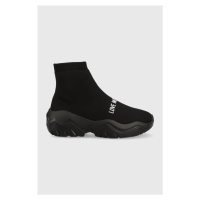 Sneakers boty Love Moschino černá barva, JA15644G1HIZT00A