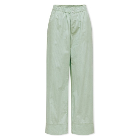 Only Filucca Trousers - Sea Foam Zelená