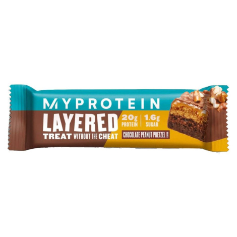 MyProtein 6 Layer Bar - chocolate peanut pretzel 60 g