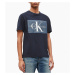 Calvin Klein pánské tmavě modré tričko Icon
