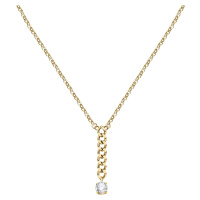 Morellato Okouzlující pozlacený náhrdelník s krystaly Poetica SAUZ07