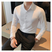 Luxusní pánská košile formální s dlouhým rukávem
