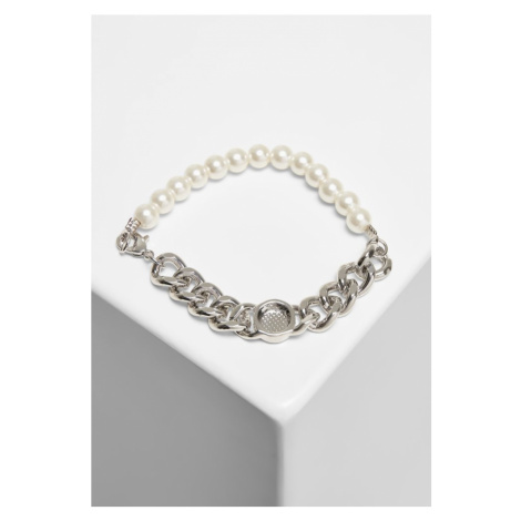 Pearl Flat Chain Bracelet Urban Classics