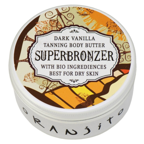 Oranjito Bio Dark Vanilla opalovací máslo do solária 100 g