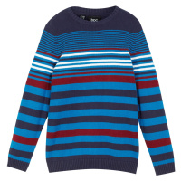 BONPRIX svetr s pruhy Barva: Modrá