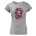 Dámské tričko s potiskem fantasy medúzy - dárek na narozeniny